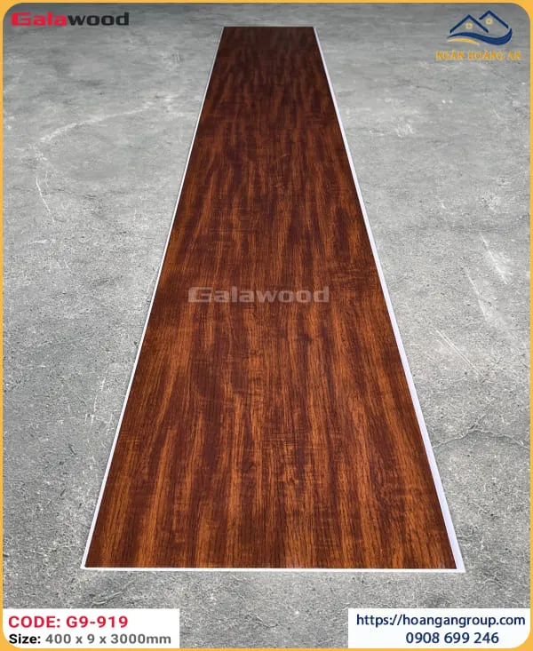 Tấm Ốp Nano Nhựa Giả Gỗ Galawood G9-919
