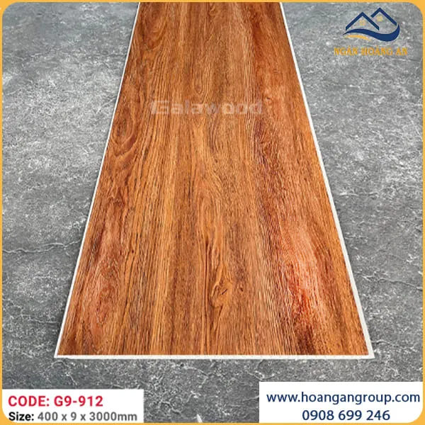 Ốp Tường Ốp Trần Nano Nhựa Giả Gỗ Galawood G9-912