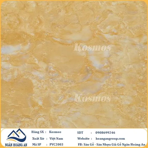 Ốp Tường PVC Giả Đá Kosmos PVC2003 Dày 2.8mm