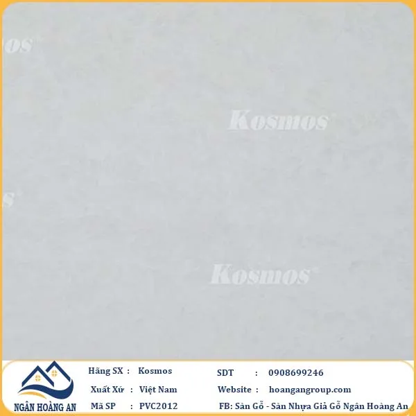 Ốp Tường PVC Giả Đá Kosmos PVC2012 Dày 2.8mm