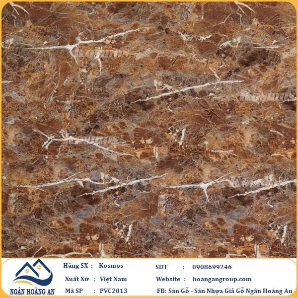 Ốp Tường PVC Giả Đá Kosmos PVC2013 Dày 2.8mm