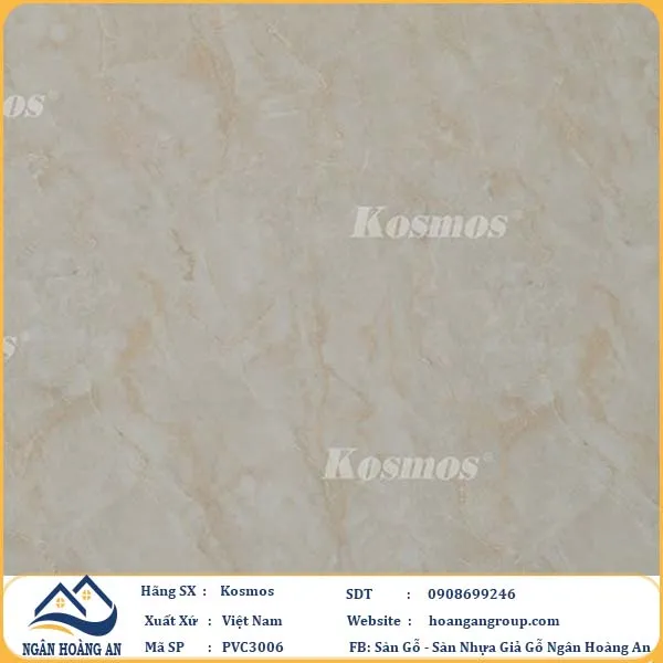 Ốp Tường PVC Giả Đá Kosmos PVC3006 Dày 3.2mm