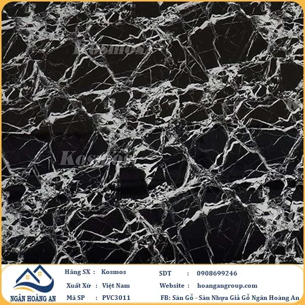 Ốp Tường PVC Giả Đá Kosmos PVC3011 Dày 3.2mm