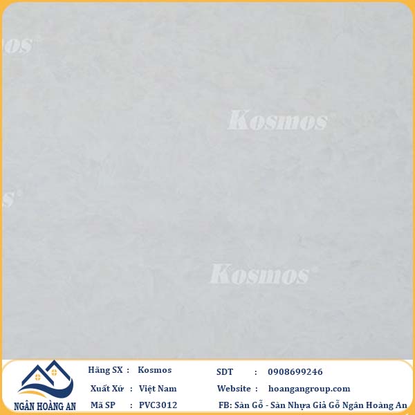 Ốp Tường PVC Giả Đá Kosmos PVC3012 Dày 3.2mm