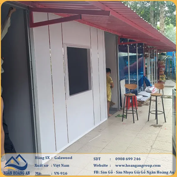 Tấm Ốp Vách Ngăn Phòng Vân Giấy Galawood VN-916X3M