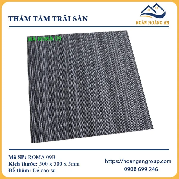 Thảm Tấm Trải Sàn Văn Phòng Roma 09B