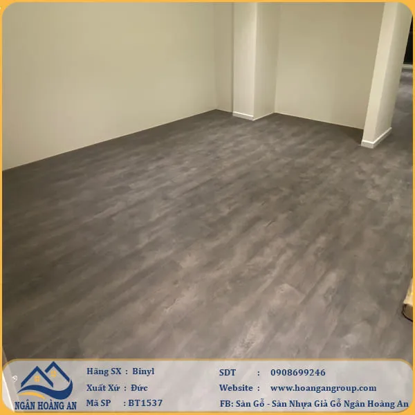 Sàn Gỗ Công Nghiệp Binyl Pro BT1537 dày 12mm