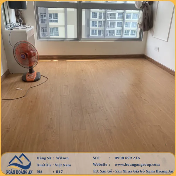 Sàn Gỗ Công Nghiệp Wilson 817 12mm