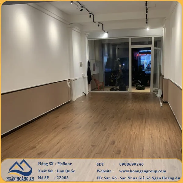 Sàn Nhựa Giả Gỗ Dán Keo MsFloor 22005 Dày 2mm