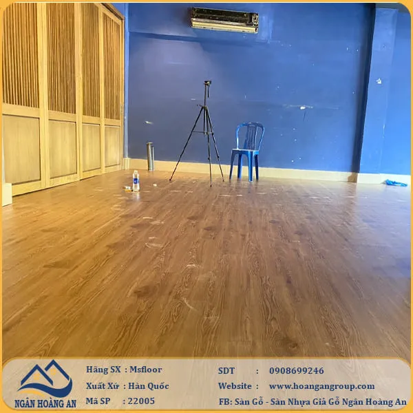 Sàn Nhựa Giả Gỗ Dán Keo MsFloor 22005 Dày 2mm