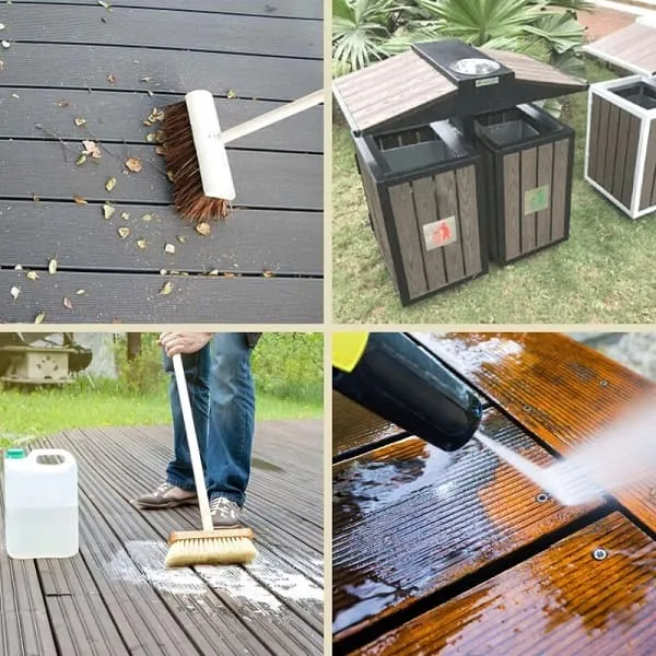 Hướng Dẫn Vệ Sinh Sàn Gỗ Nhựa Ngoài Trời Đúng Cách Hướng Dẫn Vệ Sinh Sàn Gỗ Nhựa Ngoài Trời Đúng Cách