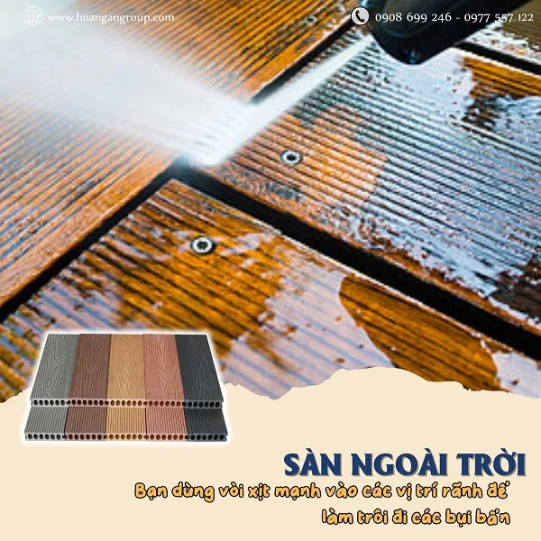 Cách Vệ Sinh Sàn Gỗ Nhựa Ngoài Trời Cách Vệ Sinh Sàn Gỗ Nhựa Ngoài Trời