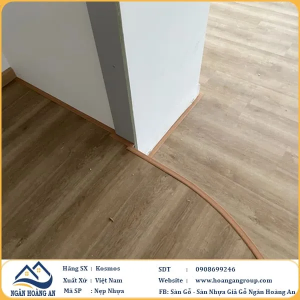Cách Thi Công Uốn Cong Nẹp Sàn Nhựa