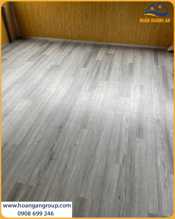 Sàn Dán Keo THFloor W302 Vân Gỗ Sắc Nét Sang Trọng 