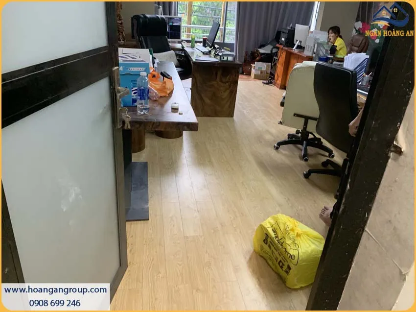 Văn Phòng Được Thi Công Sàn Gỗ Kosmos Đẹp Và Thu Hút