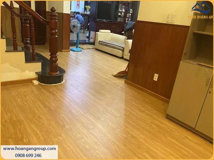 Thi Công Sàn Gỗ Công Nghiệp Tạo Nên Sự Sang Trọng