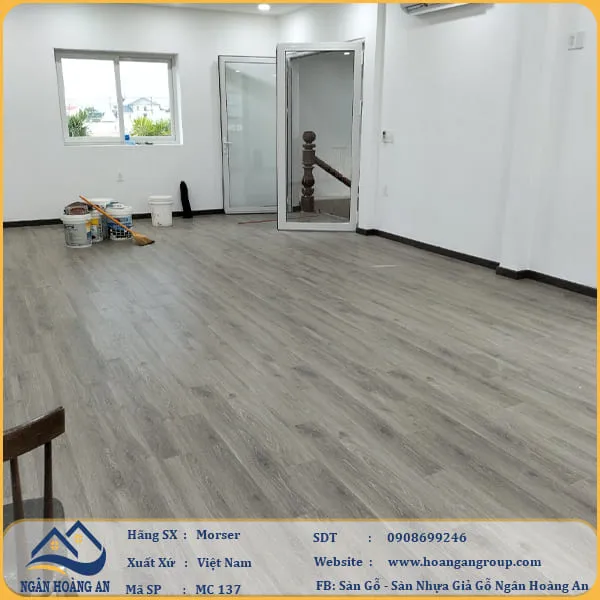 Thi Công Sàn Gỗ Công Nghiệp Morser Tại Quận 4 TPHCM