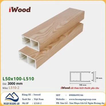Lam Hộp Gỗ Nhựa Trang Trí Cầu Thang Iwood L510-2