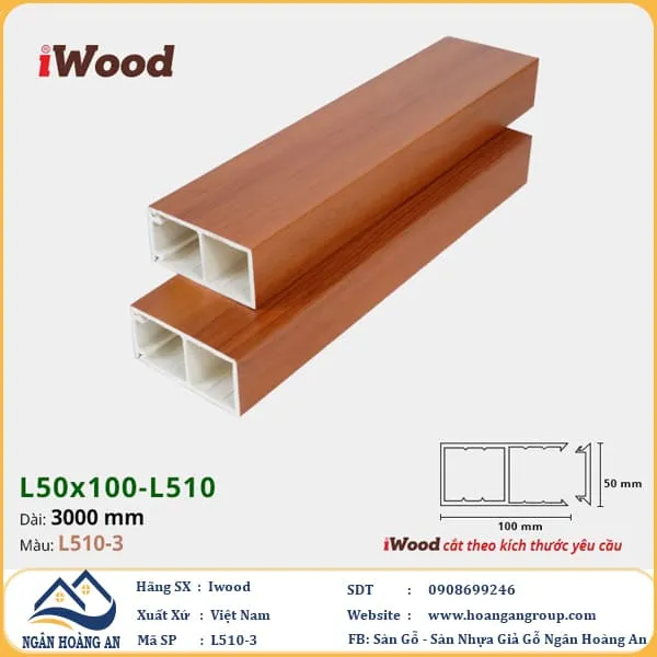 Thanh Lam Nhựa Giả Gỗ Trang Trí Cầu Thang iWood Thanh Lam Nhựa Giả Gỗ Trang Trí Cầu Thang iWood