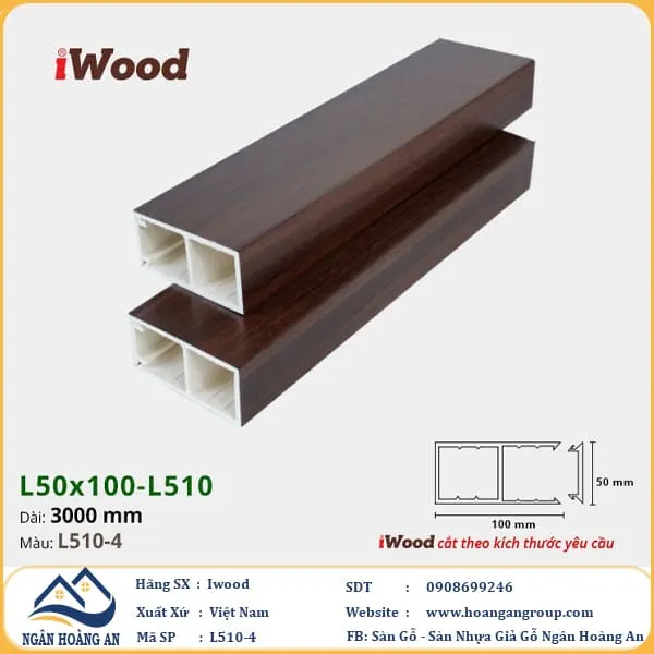 Thanh Lam Nhựa Giả Gỗ Trang Trí Cầu Thang iWood Thanh Lam Nhựa Giả Gỗ Trang Trí Cầu Thang iWood