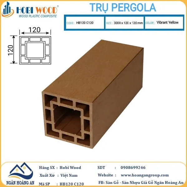 Lam Trụ Pergola Vật Liệu Trang Trí Giàn Hoa Ngoài Trời Hoàn Hảo