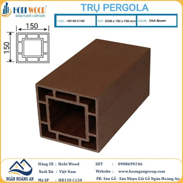 Lam Trụ Pergola Vật Liệu Trang Trí Giàn Hoa Ngoài Trời Hoàn Hảo