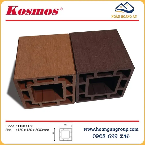Lam Trụ Pergola Gỗ Nhựa Ngoài Trời Kosmos T150x150 Tại Thủ Đức TPHCM Lam Trụ Pergola Gỗ Nhựa Ngoài Trời Kosmos T150x150 Tại Thủ Đức TPHCM