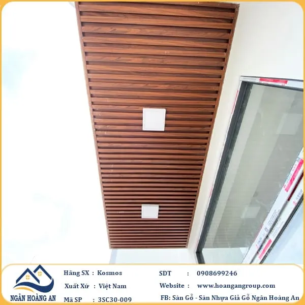 Lam Sóng Ốp Trần Kosmos Tại Gò Vấp TPHCM