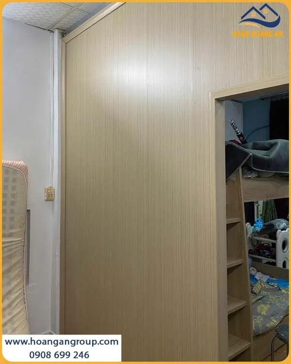 Vách Ngăn Giả Gỗ Glotex VN203 Chống Mối Mọt, Ẩm Mốc