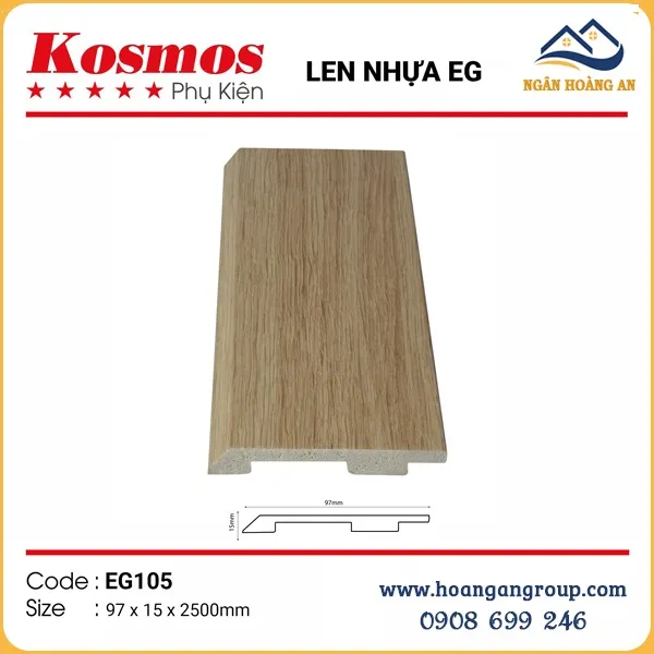 Len Chân Tường Nhựa Giả Gỗ 97mm Tại Quận 2 TPHCM Len Chân Tường Nhựa Giả Gỗ 97mm Tại Quận 2 TPHCM