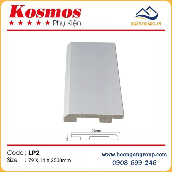 Len Chân Tường Nhựa Giả Gỗ Kosmos 79mm LP2 Tại Bình Chánh TPHCM Len Chân Tường Nhựa Giả Gỗ Kosmos 79mm LP2 Tại Bình Chánh TPHCM