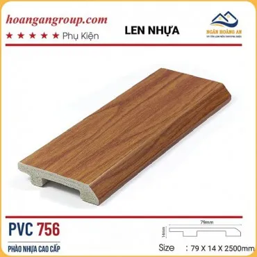 Len Chân Tường Nhựa Giả Gỗ Morser PVC 756