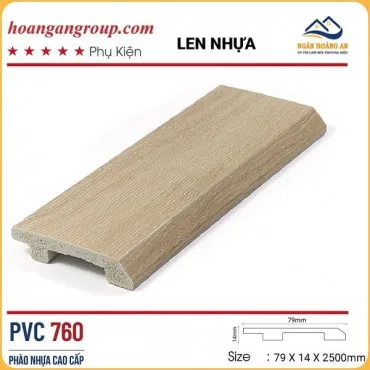 Len Chân Tường Nhựa Giả Gỗ Morser PVC 760