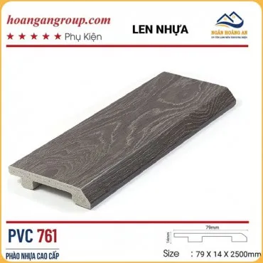 Len Chân Tường Nhựa Giả Gỗ Morser PVC 761