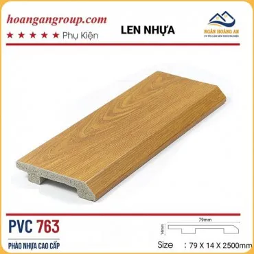 Len Chân Tường Nhựa Giả Gỗ Morser PVC 763