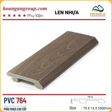 Len Chân Tường Nhựa Giả Gỗ Morser PVC 764