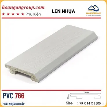 Len Chân Tường Nhựa Giả Gỗ Morser PVC 766