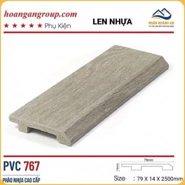 Len Chân Tường Nhựa Giả Gỗ Morser PVC 767