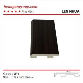 Len Chân Tường Nhựa Nhựa Giả Gỗ Kosmos LP1