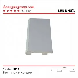 Len Chân Tường Nhựa Giả Gỗ Kosmos LP14