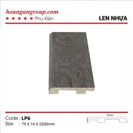 Len Chân Tường Nhựa Giả Gỗ Kosmos LP6