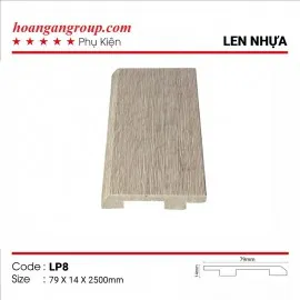 Len Chân Tường Nhựa Giả Gỗ Kosmos LP8