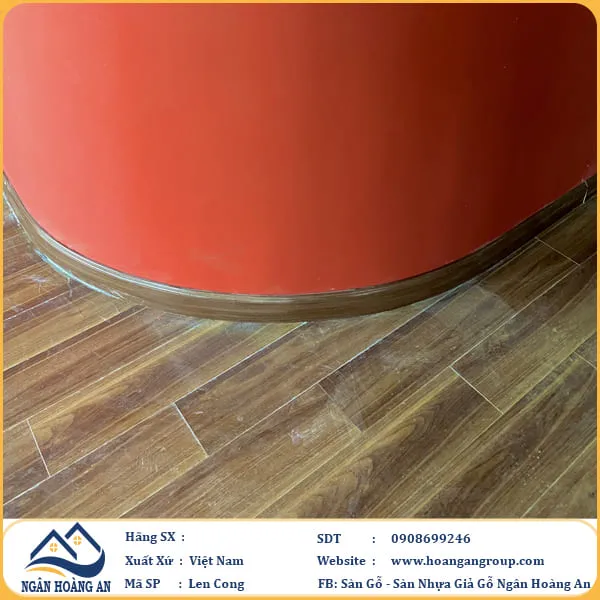 Cách Thi Công Uốn Cong Len Chân Tường Nhựa Giả Gỗ Cách Thi Công Uốn Cong Len Chân Tường Nhựa Giả Gỗ
