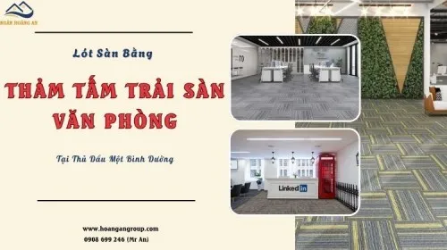 Lót Sàn Bằng Tấm Thảm Trải Sàn Bền, Đẹp Tại Thủ Dầu Một Bình Dương