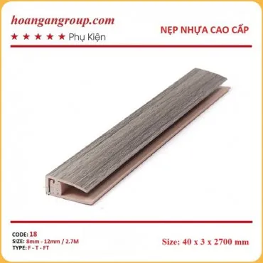 Nẹp Nhựa Kết Thúc Sàn 18