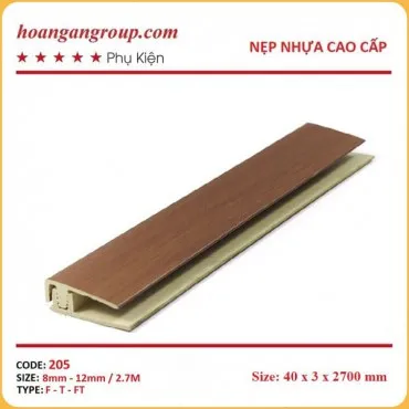 Nẹp Nhựa Kết Thúc Sàn 205