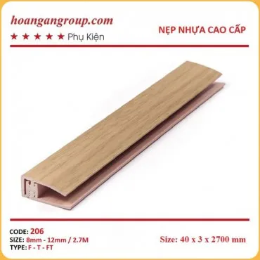 Nẹp Nhựa Kết Thúc Sàn 206