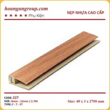 Nẹp Nhựa Kết Thúc Sàn 227
