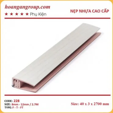 Nẹp Nhựa Kết Thúc Sàn 228