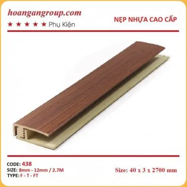 Nẹp Nhựa Kết Thúc Sàn 438